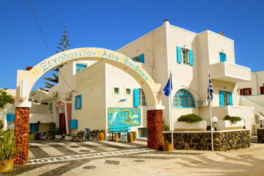 Ξενοδοχείο - Περίσσα Σαντορίνη - Santa Barbara